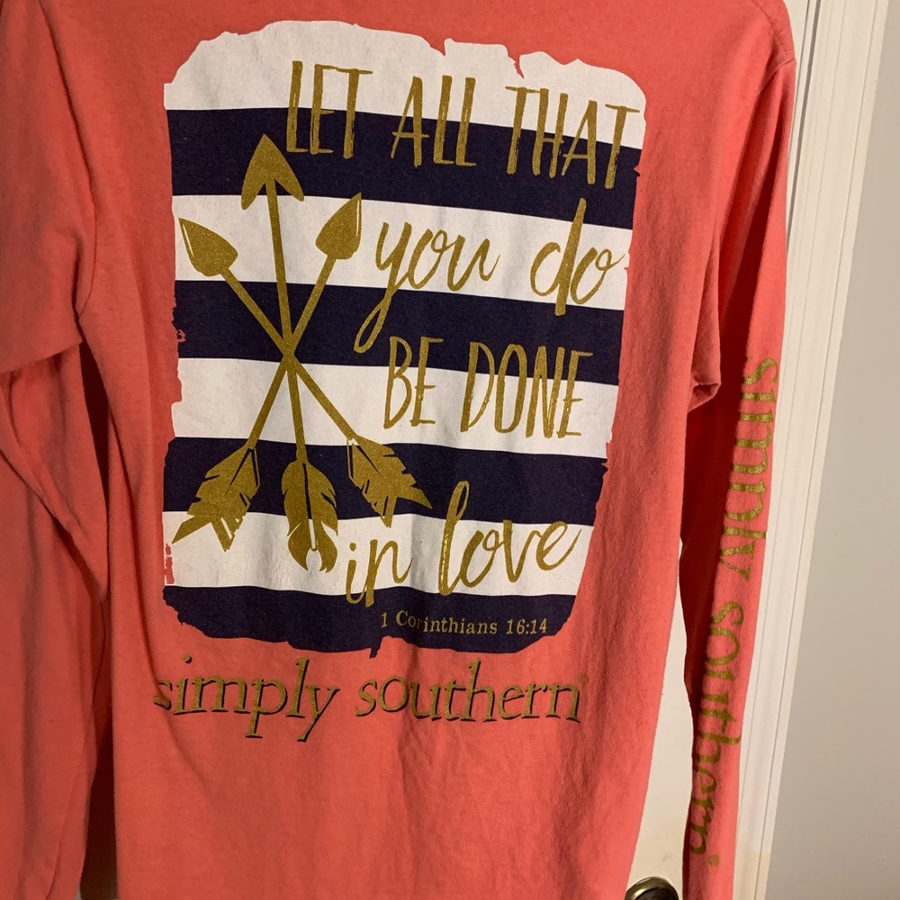 Simply Southern Corinthians Shirt S